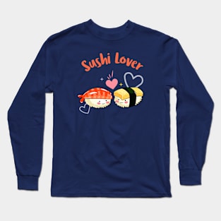 Cute Sushi Lovers Long Sleeve T-Shirt